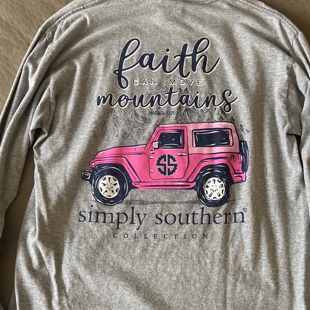 Simply Southern Long Sleeve Jeep Shirt